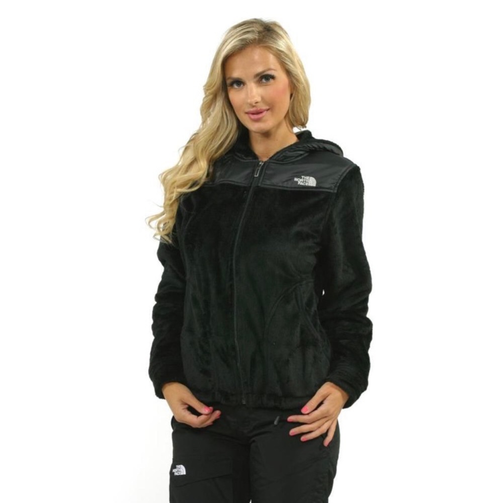 NAVY The North Face Women’s Hooded Osito Fleece